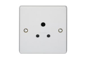 5A 1 Gang 3 Pin Unswitched Socket