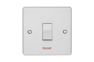 20A 1 Gang Double Pole Control Switch Printed 'Boost'