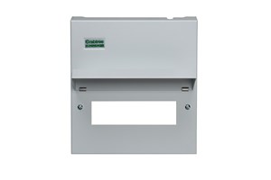 Consumer Unit Upgraded Lid Assembly Grey 255mm High, 9 Module